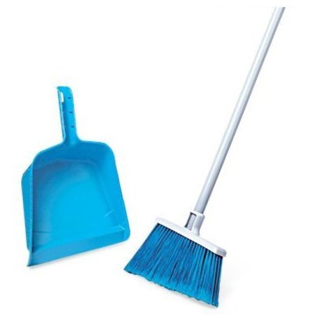 QUICKIE Angle Broom And Dust Pan 750441